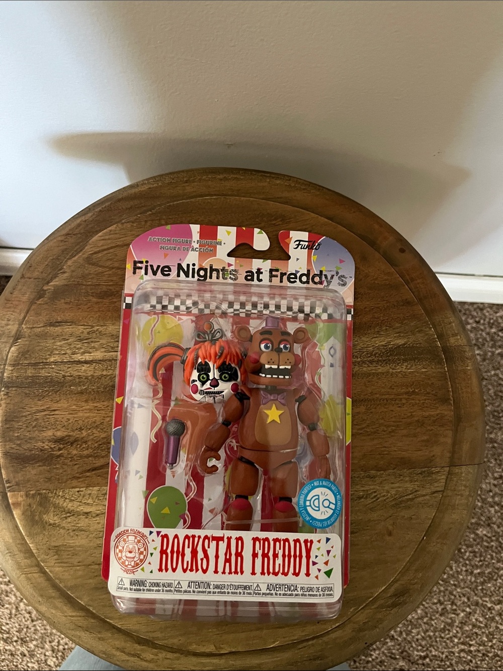 Funko Five Nights at Freddy's Pizzeria Simulator Rockstar Freddy Action Figure